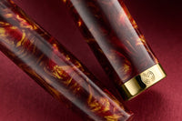 Magna Carta Mag 600 Fountain Pen - Red/Golden