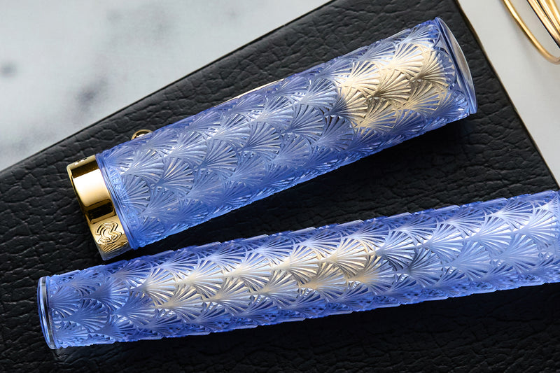 (Bottom Shelf) Magna Carta Mag 600 Fountain Pen - Art Deco Blue (Special Edition)