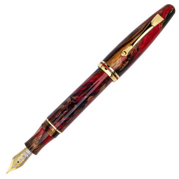 Maiora Ultra Ogiva Fountain Pen - Golden Rule