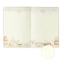 Midori B6 Yuru Log Notebook - Travel and Hotel A
