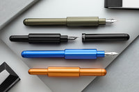 Monteverde Axis Fountain Pen - Matte Olive