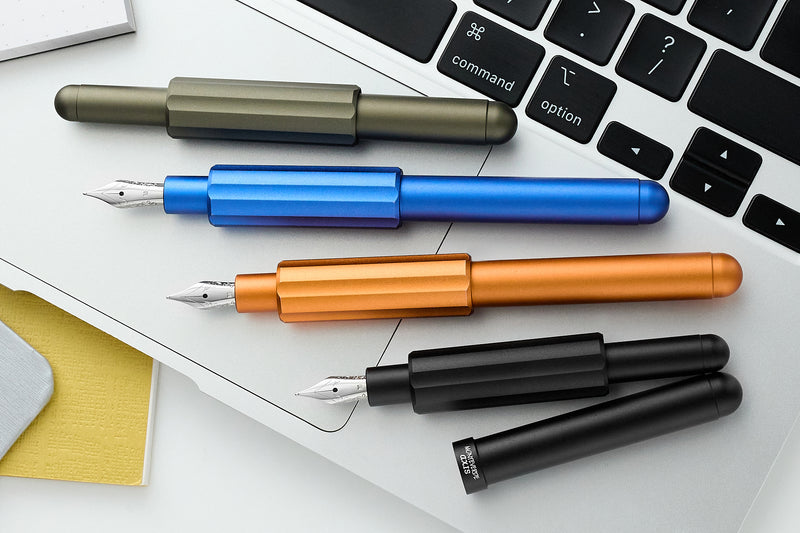 Monteverde Axis Fountain Pen - Matte Olive
