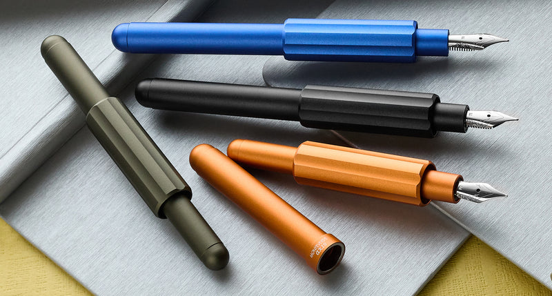 Monteverde Axis Fountain Pen - Matte Olive