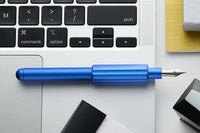 Monteverde Axis Fountain Pen - Matte Blue