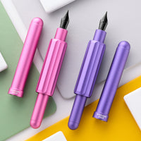 Monteverde Axis Fountain Pen - Matte Orchid (Limited Edition)