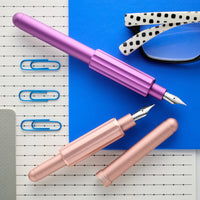 Monteverde Axis Fountain Pen - Matte Purple