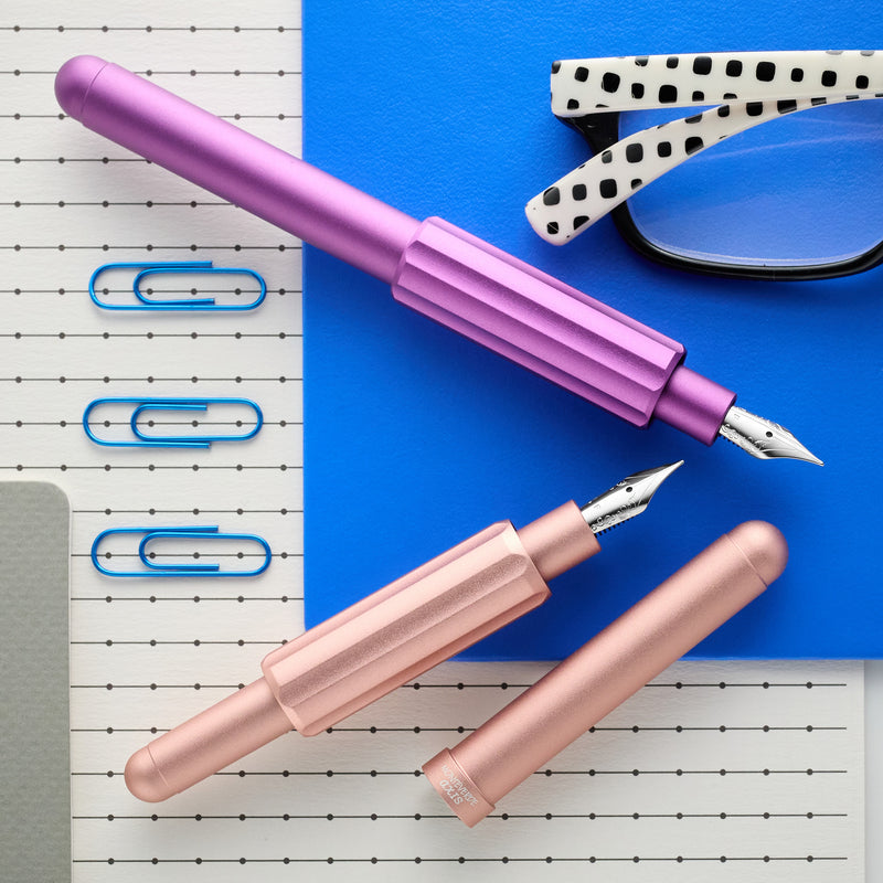 Monteverde Axis Fountain Pen - Matte Purple