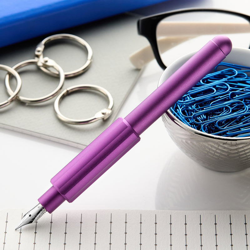 Monteverde Axis Fountain Pen - Matte Purple