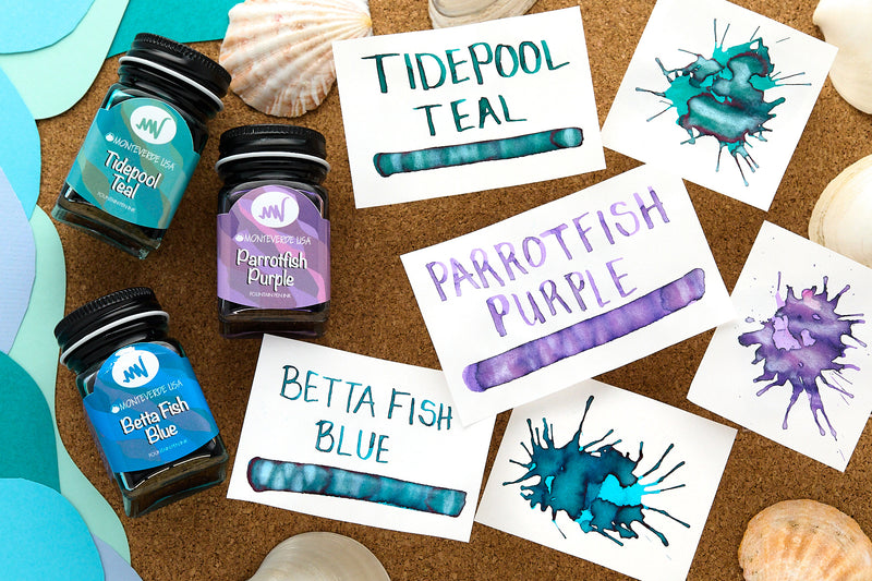 Monteverde Tidepool Teal - 30ml Bottled Ink