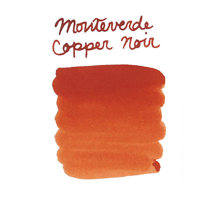 Monteverde Copper Noir - Ink Sample