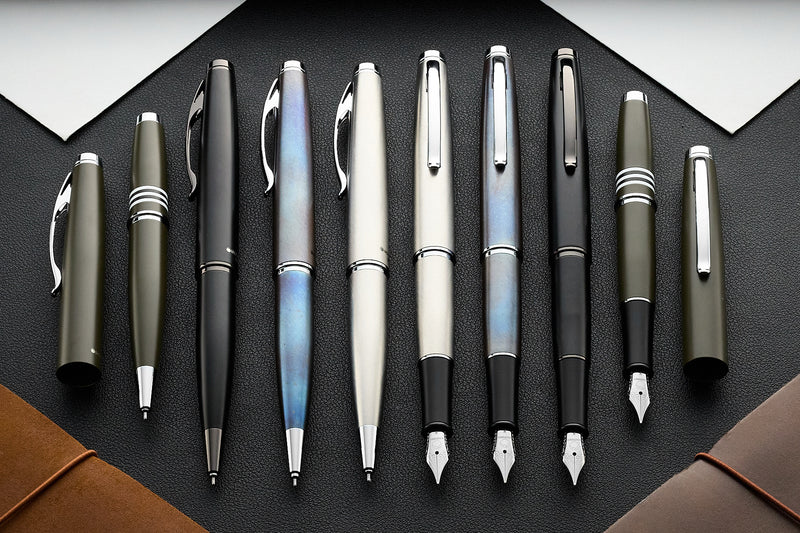 Monteverde Dakota Fountain Pen - Airforce Matte Blue