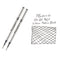 Monteverde Capped Gel G4 Rollerball Refill - Black 0.7mm Medium (2-Pack)
