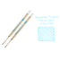 Monteverde Capless Gel P42 Rollerball Refills - Turquoise, 0.7mm Fine (2-Pack)