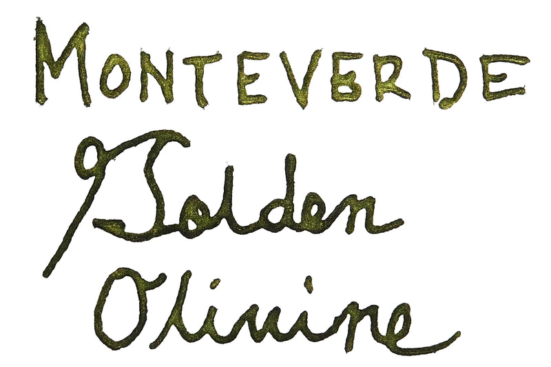 Monteverde Golden Olivine - Ink Sample