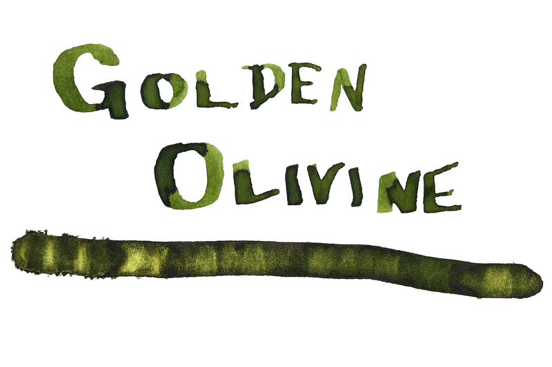 Monteverde Golden Olivine - Ink Sample
