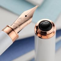 Monteverde Innova Fountain Pen & Ink Set - Cloud Dancer/Rose Gold  (Limited Edition)