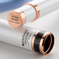 Monteverde Innova Fountain Pen & Ink Set - Cloud Dancer/Rose Gold  (Limited Edition)