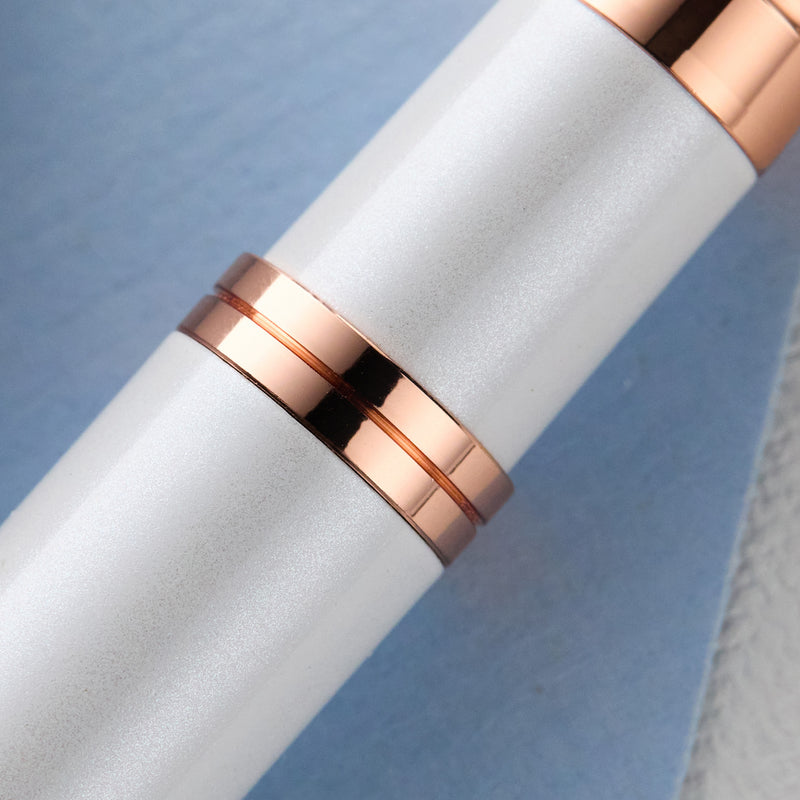 Monteverde Innova Fountain Pen & Ink Set - Cloud Dancer/Rose Gold  (Limited Edition)