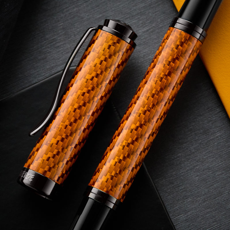 Monteverde Innova Fiberglass Fountain Pen - Fire Opal (Limited Edition)