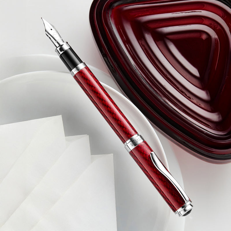 Monteverde Innova Fiberglass Fountain Pen - Ruby (Special Edition)