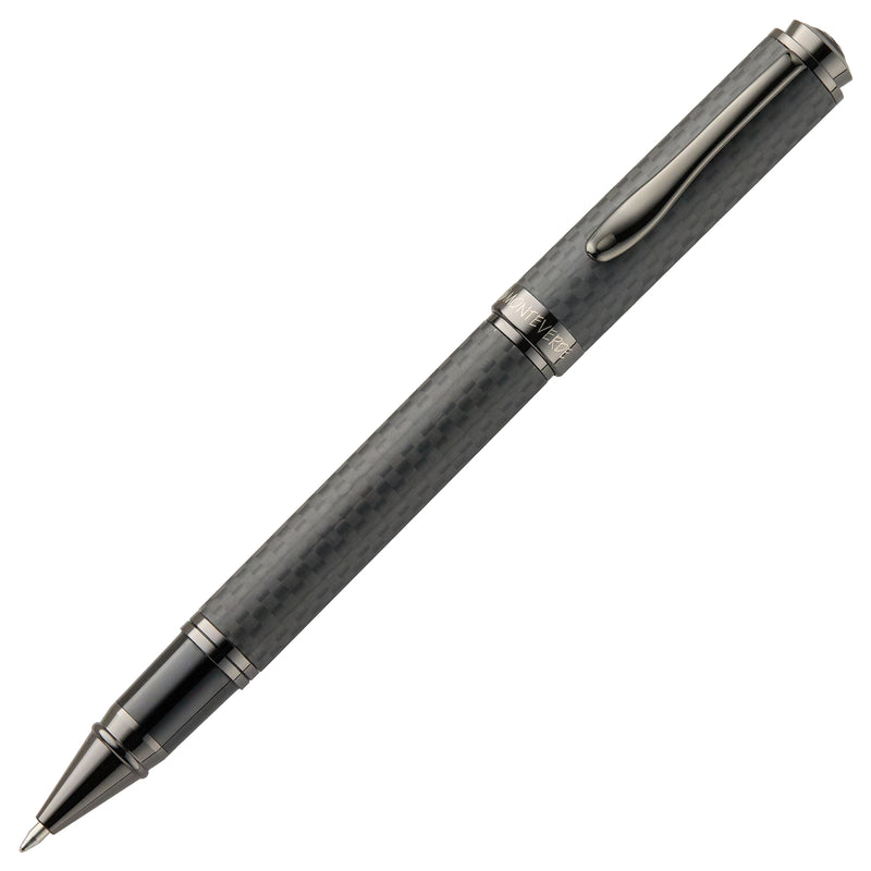 Monteverde Innova Gel Rollerball Pen - Matte Carbon Fiber/Gunmetal