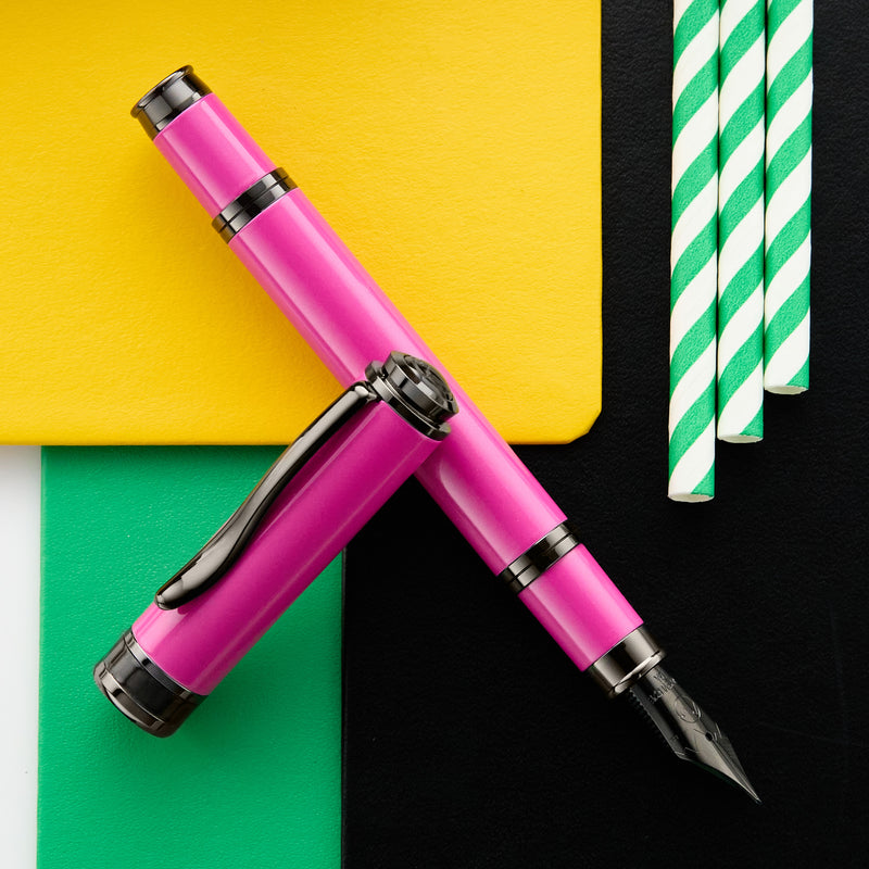 Monteverde Innova Fountain Pen & Ink Set - Hot Pink (Limited Edition)