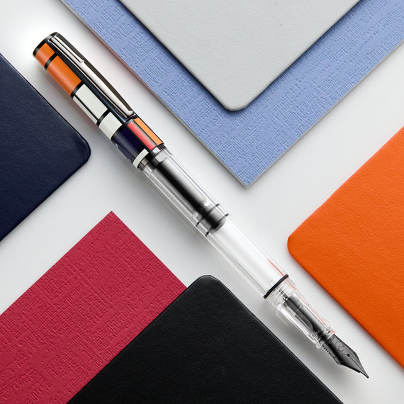 Monteverde MP1 Collectible Fountain Pen - Mondrian Composition 1921