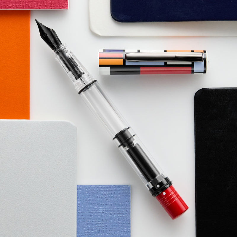 Monteverde MP1 Collectible Fountain Pen - Mondrian Composition 1921