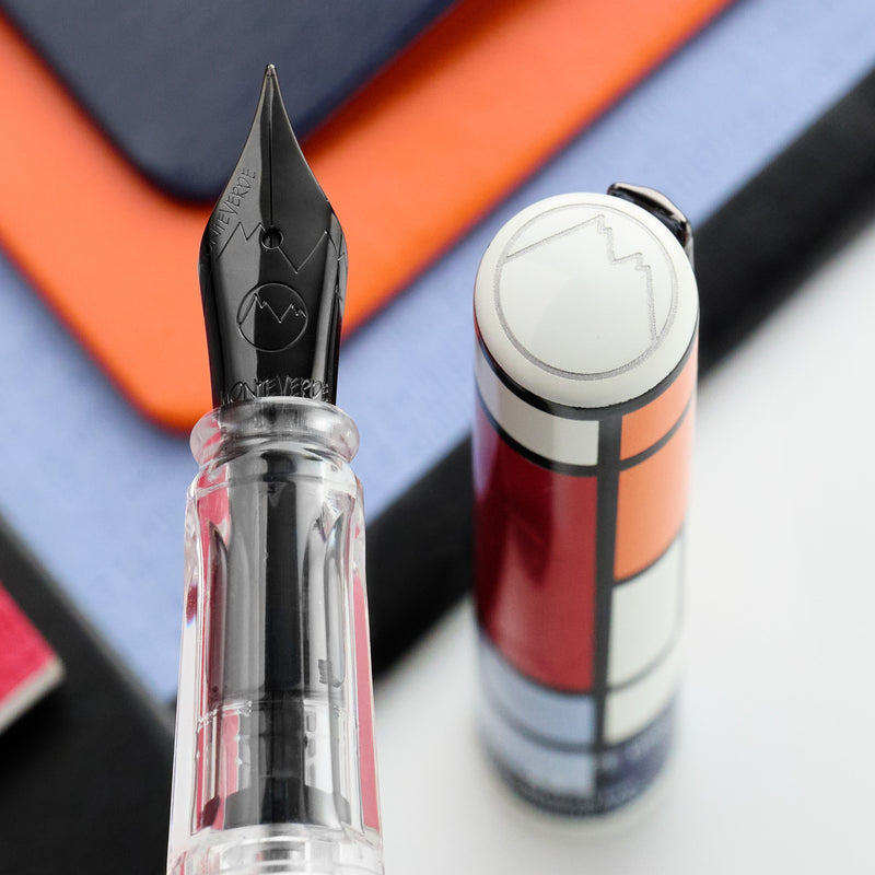 Monteverde MP1 Collectible Fountain Pen - Mondrian Composition 1921
