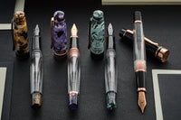 Monteverde Prima Piston Fountain Pen - Purple Marble (Special Edition)
