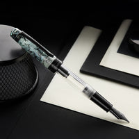 Monteverde Prima Piston Fountain Pen - Grey Marble (Special Edition)