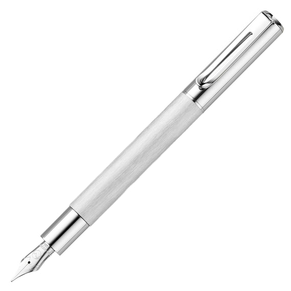 Monteverde Ritma Fountain Pen - Brushed Stainless Steel