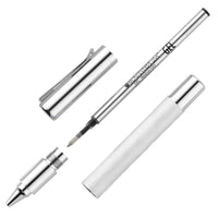 Monteverde Ritma Gel Rollerball Pen - Brushed Stainless Steel