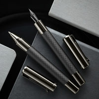 Monteverde Ritma Fountain Pen - Matte Carbon Fiber