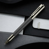 Monteverde Ritma Gel Rollerball Pen - Matte Carbon Fiber