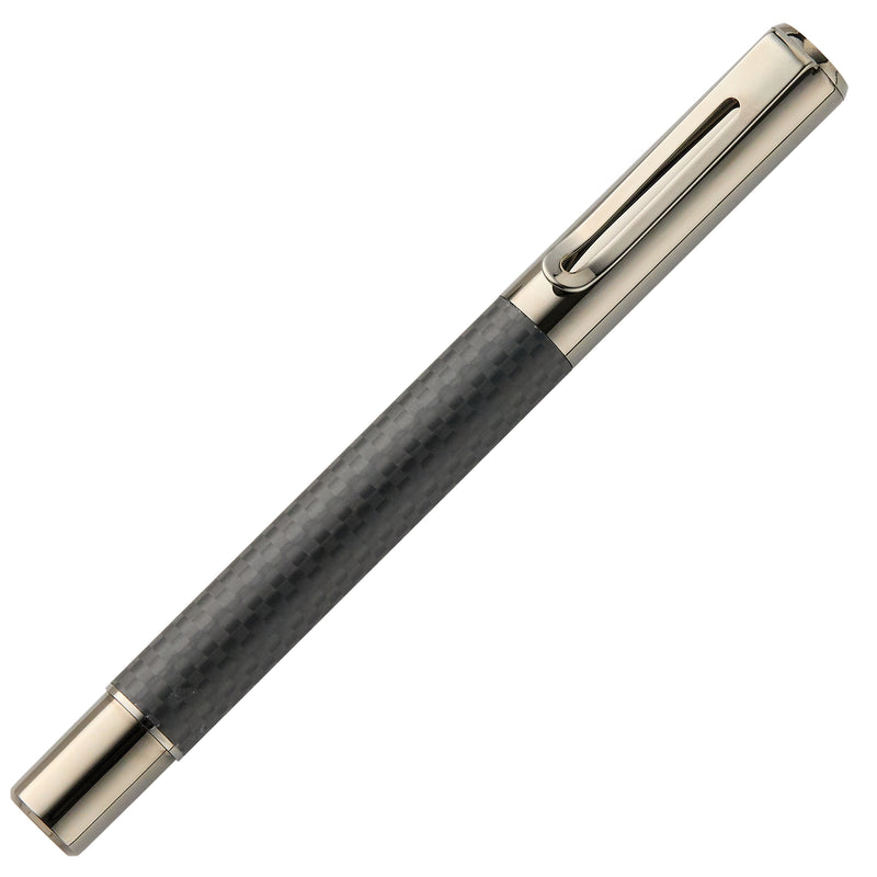 Monteverde Ritma Gel Rollerball Pen - Matte Carbon Fiber