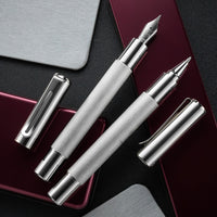 Monteverde Ritma Gel Rollerball Pen - Brushed Stainless Steel