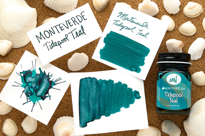 Monteverde Tidepool Teal - 30ml Bottled Ink