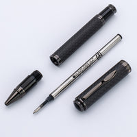 Monteverde Innova Gel Rollerball Pen - Matte Carbon Fiber/Gunmetal