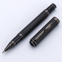 Monteverde Innova Gel Rollerball Pen - Matte Carbon Fiber/Gunmetal