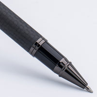 Monteverde Innova Gel Rollerball Pen - Matte Carbon Fiber/Gunmetal