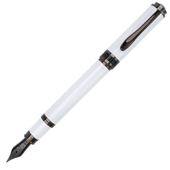 Monteverde Innova Fountain Pen & Ink Set - Cloud Dancer/Gunmetal (Limited Edition)