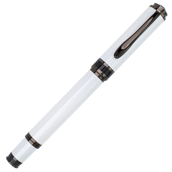 Monteverde Innova Fountain Pen & Ink Set - Cloud Dancer/Gunmetal (Limited Edition)