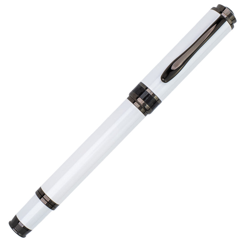 Monteverde Innova Fountain Pen & Ink Set - Cloud Dancer/Gunmetal (Limited Edition)