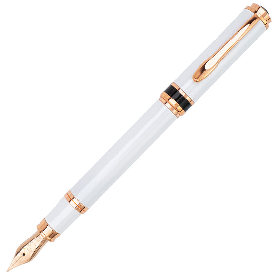 Monteverde Innova Fountain Pen & Ink Set - Cloud Dancer/Rose Gold  (Limited Edition)