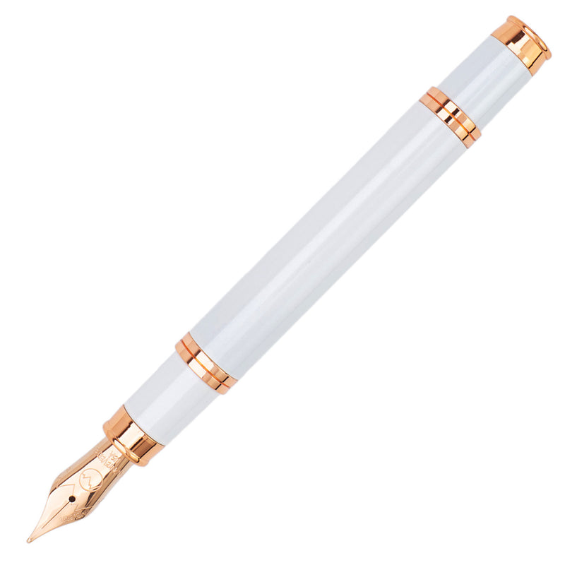 Monteverde Innova Fountain Pen & Ink Set - Cloud Dancer/Rose Gold  (Limited Edition)