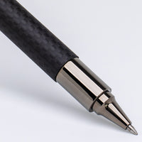 Monteverde Ritma Gel Rollerball Pen - Matte Carbon Fiber