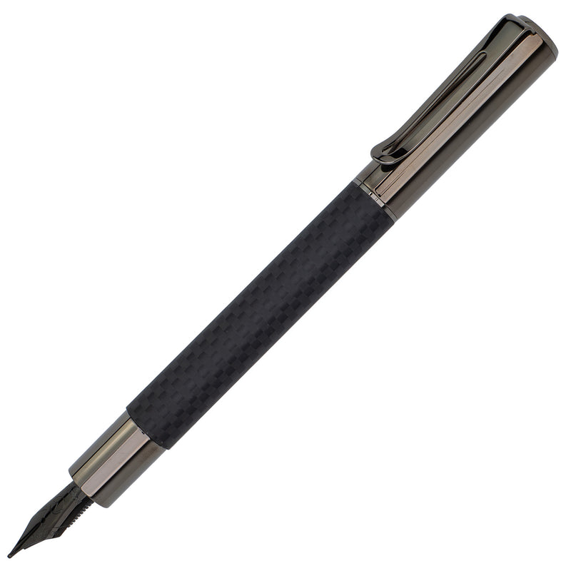 Monteverde Ritma Fountain Pen - Matte Carbon Fiber