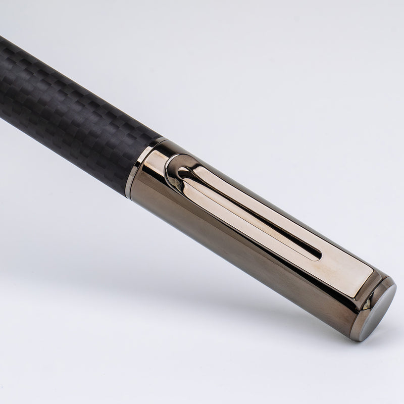 Monteverde Ritma Fountain Pen - Matte Carbon Fiber