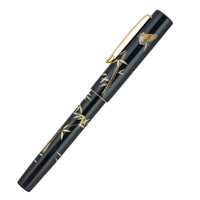 Namiki Chinkin Fountain Pen - Bamboo and Sparrow